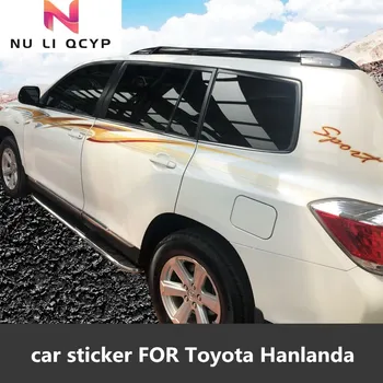 Новая автомобильная наклейка для Toyota Hanlanda 2009-2015 Оформление внешнего вида Индивидуальная автомобильная наклейка и аксессуары для пленки