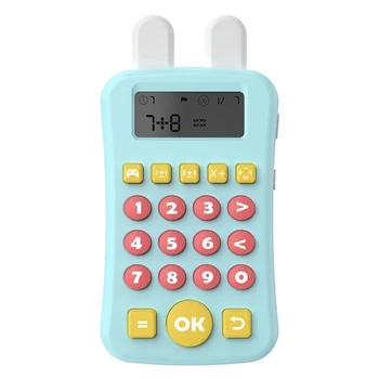E9LB Обучающий Калькулятор Игрушка Детский Калькулятор Для раннего обучения Устному Расчету