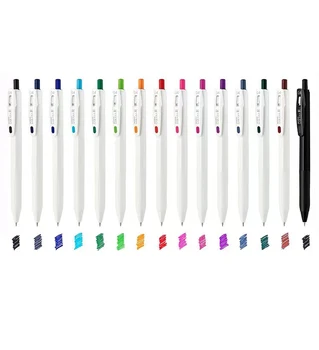 15шт Япония ZEBRA SARASA Эксклюзивная Унисекс ручка JJ29 14 Цветов 0,4 мм Студенческие принадлежности