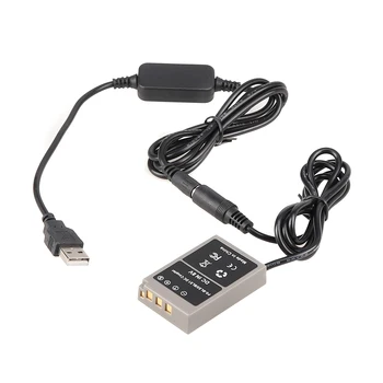 BLS5 Фиктивный Аккумуляторный Адаптер постоянного тока Соединительный USB-кабель для Olympus EPL8 EPL7 3/2 EPM2 EP3/2/EM10