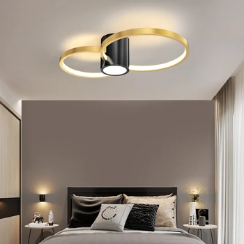 Потолочный светильник в скандинавском минималистичном стиле, светильник для декора комнаты, круглый потолочный светильник, светодиодные светильники для комнаты, современные потолочные светильники