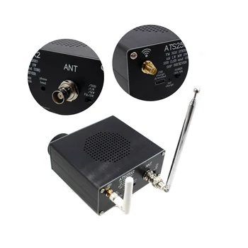 ATS-25X2 FM RDS APP Сетевое WIFI Радио 2,4-дюймовый сенсорный экран 108 МГц Полнодиапазонное радио с DSP-приемником со сканированием спектра