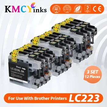 Картриджи KMCYinks LC223 LC221 LC 223 Для Принтера Brother С Чернилами DCP-J562DW J4120DW MFC-J480DW J680DW J880DW J5320DW