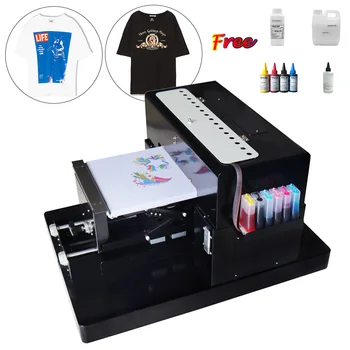 Планшетный принтер OYfame A3 DTG принтер для печати футболок Многофункциональная машина для печати одежды на футболках DIY Принтер для печати футболок