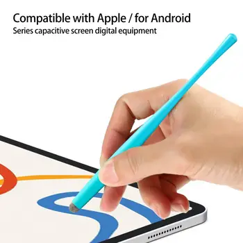 Практичный стилус, емкостная ручка из алюминиевого сплава с тонкой талией, планшет с сенсорным экраном, емкостный карандаш