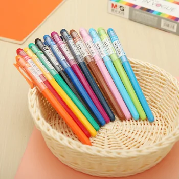 26 шт. Креативная новая популярная цветная нейтральная ручка многоцветная agp62403 0,38 мм водяная ручка с полной иглой