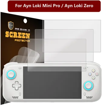 Защитная пленка Mr.Shield [3 упаковки] для экрана Ayn Loki Mini Pro / Ayn Loki Zero с антибликовым покрытием [Матовая] (ПЭТ-материал)