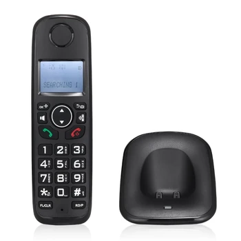 Стильный домашний и офисный телефонный аппарат с фиксированным стационарным номером с идентификатором вызывающего абонента и памятью Dropship