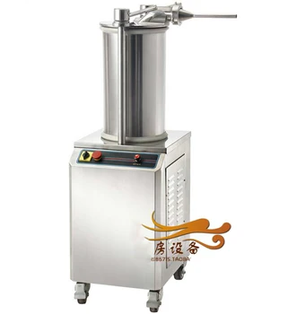 Автоматический гидравлический сосисочный наполнитель, Сосисочный наполнитель, коммерческий экструдер для сосисочного мяса, машина для наполнения сосисок 300 кг/Ч