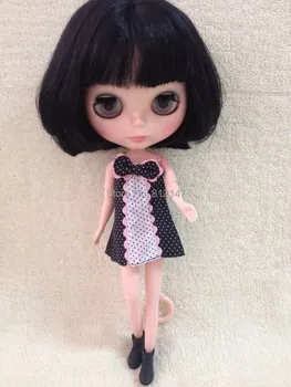 Модная кукла, обнаженная кукла Блит (черные волосы) B21