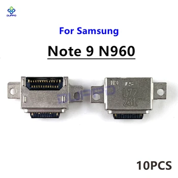 10 шт. Оригинал Для Samsung Galaxy Note 9 N960 USB порт для зарядки док-станция Разъем зарядного устройства Запасные Части