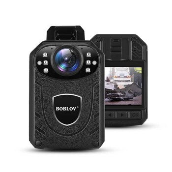 Boblov KJ21 Body Weared Camera HD 1296P DVR Видеомагнитофон Камера безопасности 170 Градусов ИК Ночного видения Мини-Видеокамеры