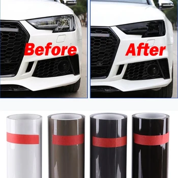 5 Цветов AEP Самовосстанавливающаяся пленка для защиты от царапин автомобильных фар, заднего фонаря, Защитная пленка из ТПУ PPF для всех автомобильных ламп