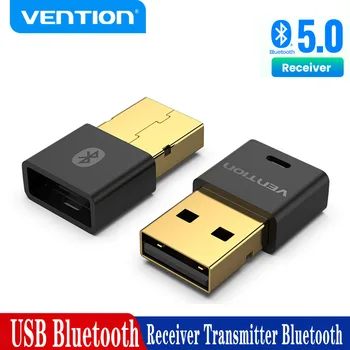 Vention USB Bluetooth Передатчик Приемник Адаптер для ПК Динамик Беспроводная мышь Музыкальный Аудиоприемник Ключ Apt-X Bluetooth 5.0