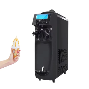 Машина для приготовления мягкого мороженого Коммерческая машина для приготовления мороженого Летняя Закусочная Кафе Настольный производитель Мороженого