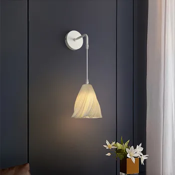 Домашний Декор, Настенный светильник со светодиодной 3D Печатью, Прикроватные светильники для спальни, Скандинавские Современные Настенные светильники для гостиной, коридора, Прихожей