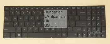 США, Великобритания, Венгерская клавиатура LA SP для Asus N543UA N592UB N593UB Q503UA Q524UQ Q524UQK Q534UX Q552UB Q553UB UX560UQ UX560UX с подсветкой