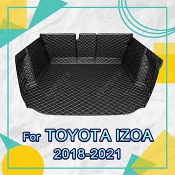 Автоматический коврик для багажника с полным покрытием Toyota IZOA 2018-2021 20 19 Автомобильный коврик для багажника Грузовой Лайнер Аксессуары для защиты интерьера