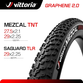 VITTORIA MEZCAL 27/ SAGUARO 29x2,25 MTB в бескамерной шине Graphene2.0 Горный велосипед 29/27,5x2,1 Вакуумная складная шина для бездорожья