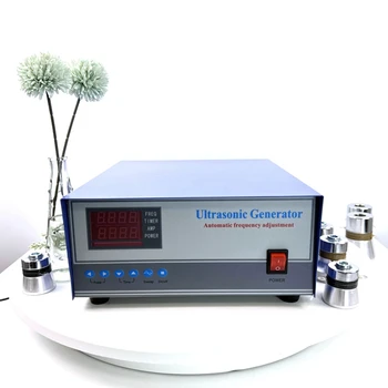 цифровой ультразвуковой генератор мощностью 1500 Вт 28 кГц для очистки емкостей с химическими веществами и теплообменников
