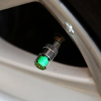 Автомобильный Автоматический клапан давления воздуха в шинах, колпачки для штока, датчик индикатора, оповещение для Chevrolet Cruze Aveo Lacetti Captiva Cruze Niva Spark