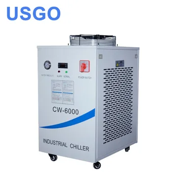Лазерный охладитель воды USGO 220V CW-6000AH Для охлаждения трех 100 Вт или четырех 80 Вт CO2-лазерных трубок