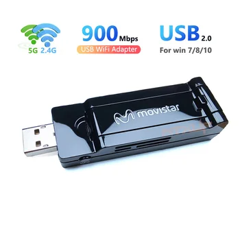 EW-7733UND 900 Мбит/с 2,4 G + 5G Двухдиапазонная беспроводная карта Беспроводной USB WiFi адаптер Wi-Fi ключ для Windows XP/7/8/10 PK WNDA4100