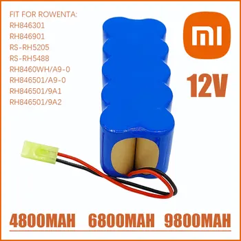 качественные товары 9800 мАч для Rowenta 12V аккумуляторная батарея RH5488 RH846301 RH846901 RS-Rh5205 пылесос Уборочная Машина Робототехника