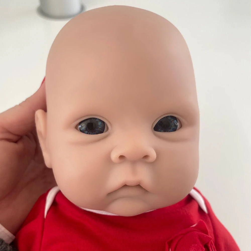 IVITA WG1521 20 дюймов 3800 г Силиконовая Кукла Реборн Реалистичная Кукла Для Новорожденных Реалистичная Мягкая Неокрашенная DIY Пустые Детские Игрушки . ' - ' . 0