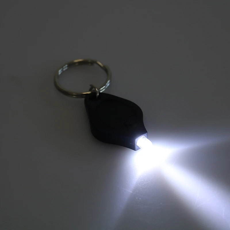 Портативный светодиодный мини-брелок для ключей, яркий светодиодный микро-брелок для ключей, сжимающий легкий брелок для ключей, аварийный ключ для кемпинга на открытом воздухе . ' - ' . 0