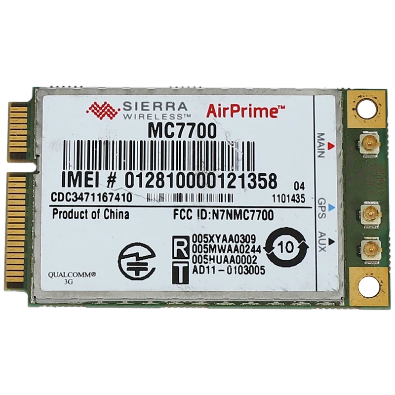 Разблокированная карта MC7700 3G/4G WWAN для Sierra Airprime, 100 Мбит/с 4G/3G LTE/FDD/WCDMA/Edge GPS модуль для Windows/Linux . ' - ' . 0