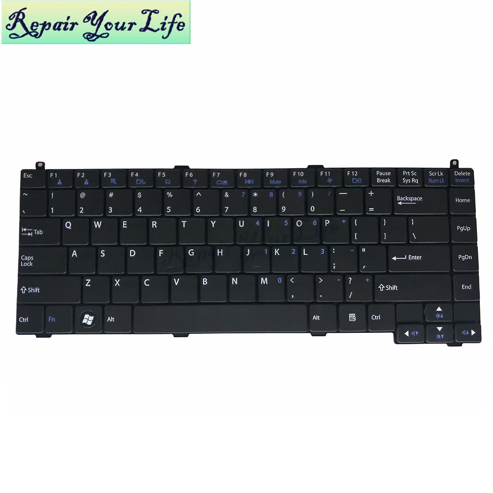 Новая клавиатура US English для LG R490 R470 RB490 RB470 MP-09M23US 920 AEW72989902 AEQL2U00010 черные клавиатуры для ноутбуков с винтовой колонкой . ' - ' . 0
