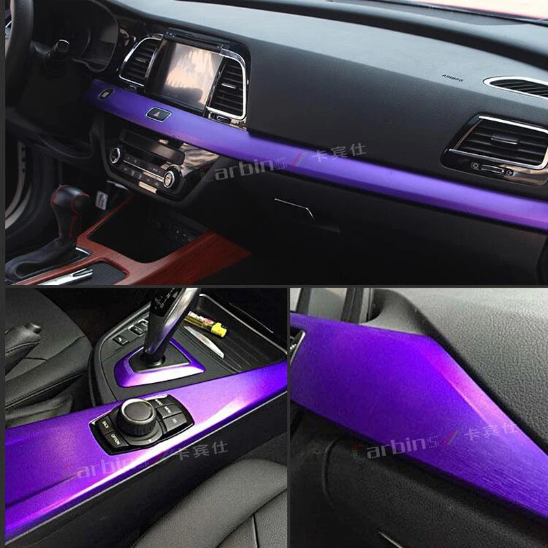 1,52 м x 12 м Матовый Ледяной Фиолетовый Автомобильный Капот, Внутренняя виниловая пленка, наклейки для мотоциклов, пленки для выпуска воздуха Без пузырьков . ' - ' . 1