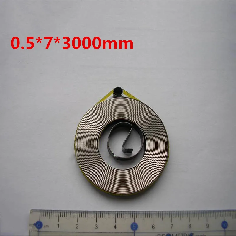 Дешевые Плоские Маленькие часы с винтовой пружиной Постоянного усилия, спиральная силовая пружина, толщина (0,6-0,8) мм * Ширина (5-10) мм * Длина (1800-3000) мм . ' - ' . 1