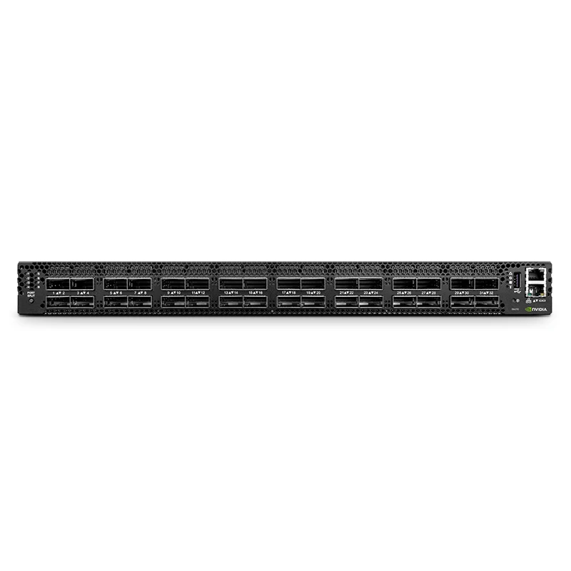 MSN4410-WS2RC, 24-портовый коммутатор центра обработки данных Ethernet L3 на базе NVIDIA® Mellanox Spectrum-3, 24 x 100 Гб QSFP28-DD, 8 x 400 ГБ . ' - ' . 1