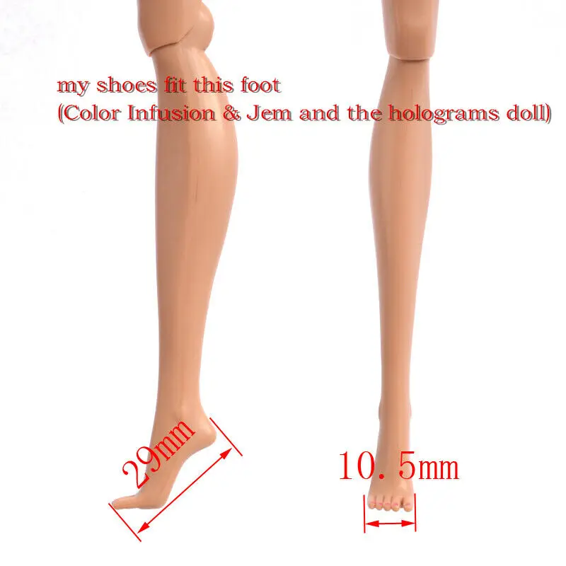 Игрушечные длинные сапоги подходят для этих кукол только из-за целостности цвета Infusion & Jem и голограмм big foot F14 . ' - ' . 1