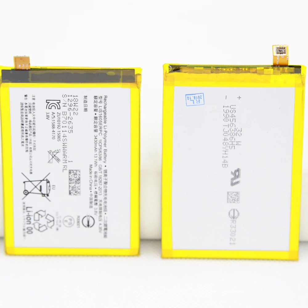 5шт 10шт 20шт 3430 мАч LIS1605ERPC Аккумулятор Для SONY Xperia Z5 Premium Z5P Dua e6853 E6883 LIS1605ERPC . ' - ' . 2