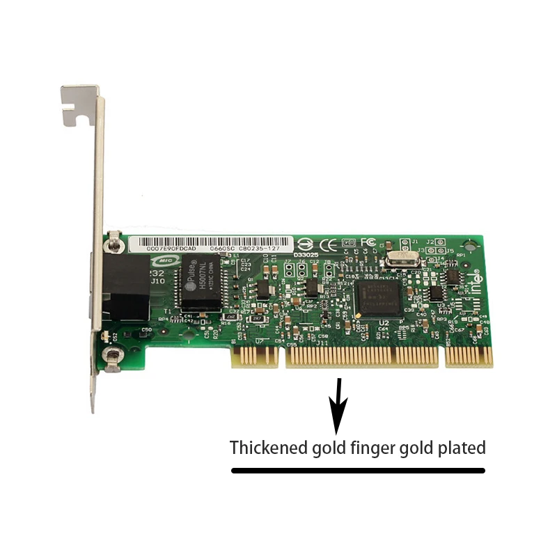Высокоскоростной сетевой адаптер для настольных компьютеров RJ-45 LAN Сетевой адаптер PCI-Ethernet Игровая Гигабитная сетевая карта PCI Ethernet 10/100/1000 Мбит/с . ' - ' . 2