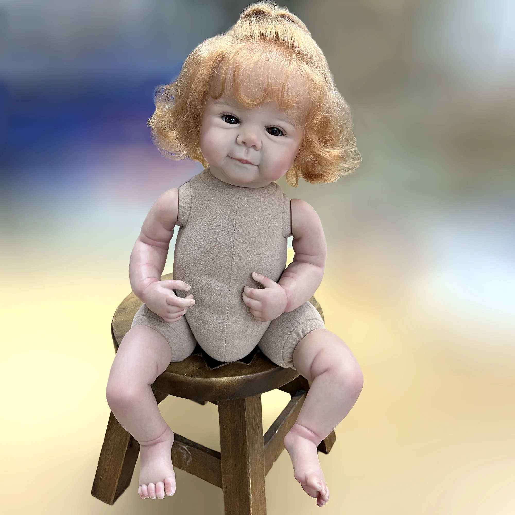 Реалистичная Кукла ручной работы Reborn Bebe 18-20 Дюймов, Нарисованная художниками muñecas reales para niñas . ' - ' . 2