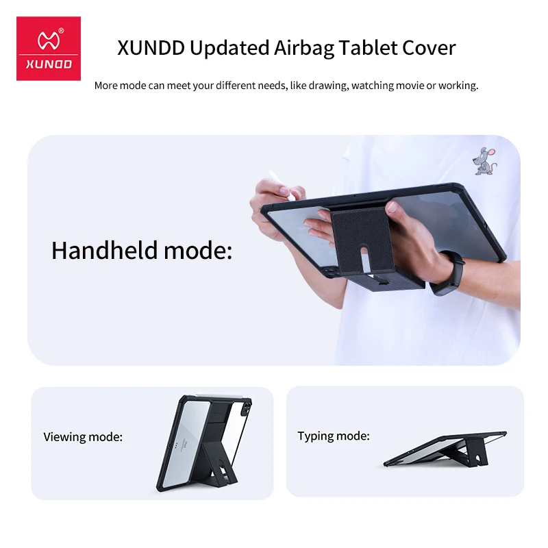 Чехол для iPad Pro 11 2021 2022, Чехол для планшета Xundd-С невидимой подставкой Для iPad Air 4 5 Чехол для iPad Pro 12,9 8-го поколения Mini 4 5 6 . ' - ' . 3