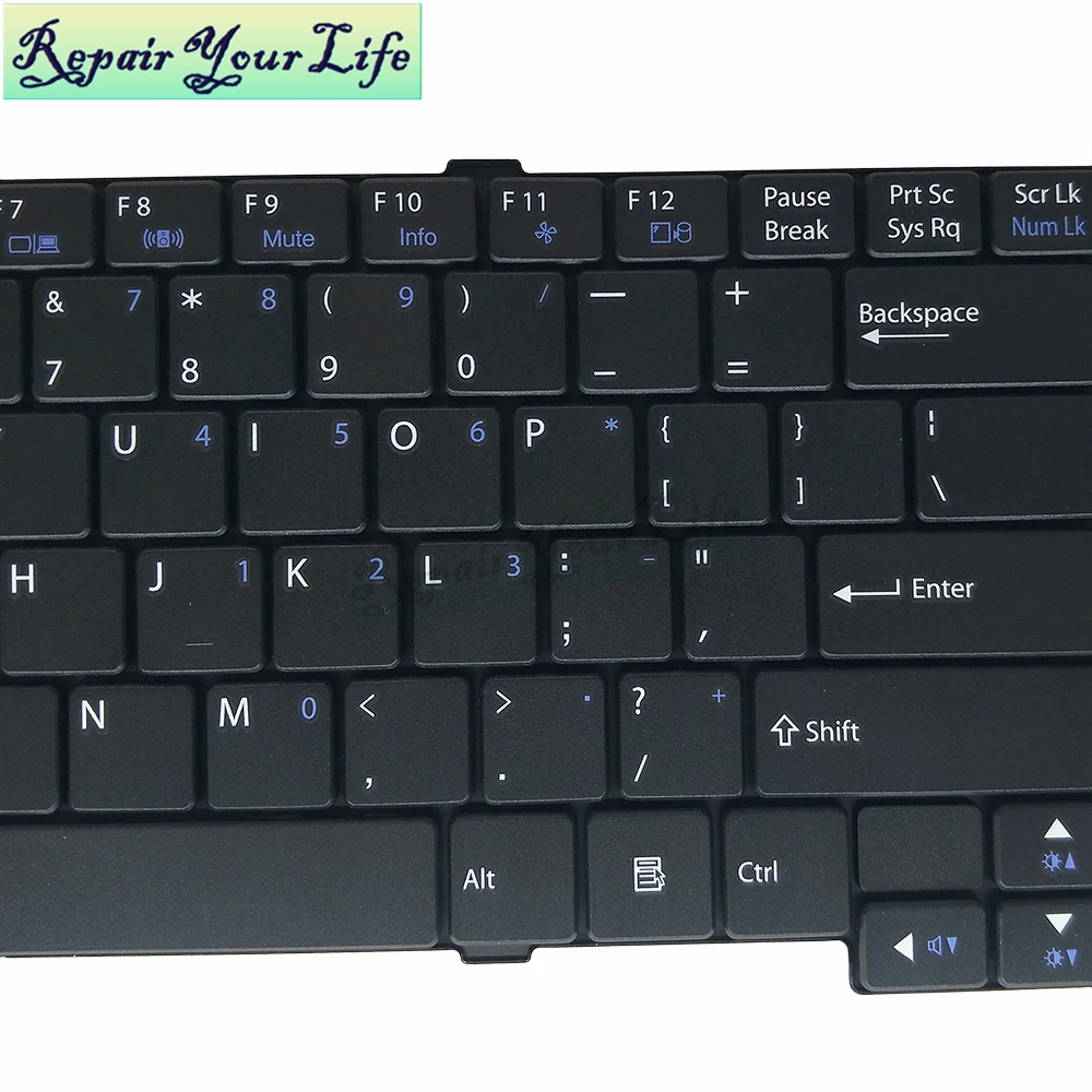 Новая клавиатура US English для LG R490 R470 RB490 RB470 MP-09M23US 920 AEW72989902 AEQL2U00010 черные клавиатуры для ноутбуков с винтовой колонкой . ' - ' . 3