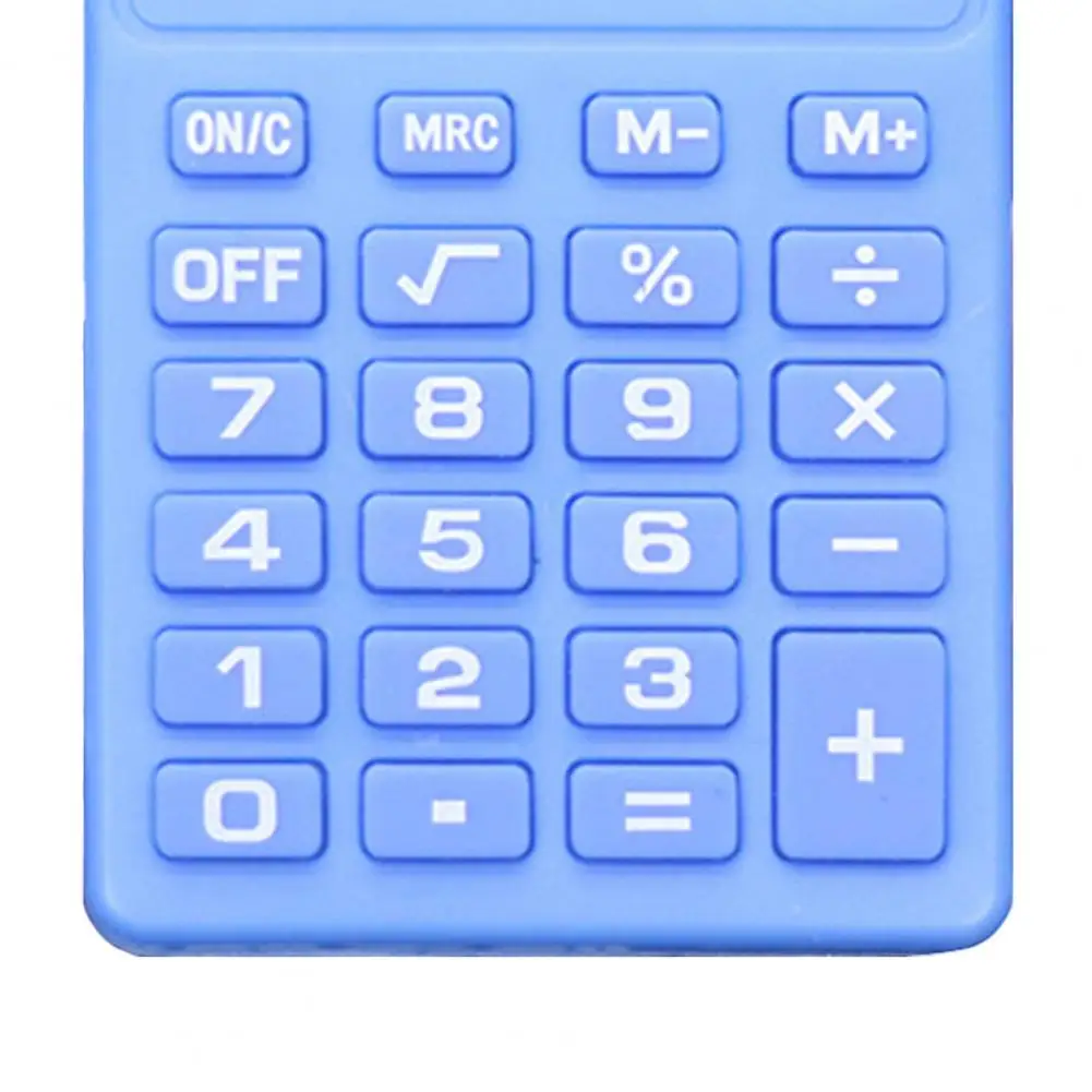Карманный Портативный электронный калькулятор из 8 цифр Надежный ABS Карманный ручной калькулятор Канцелярские принадлежности . ' - ' . 4