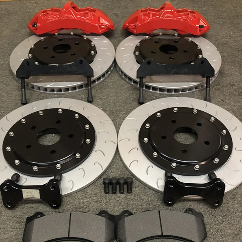Обновление тормозной системы Красный 6pot тормозной суппорт GT6 для переднего колеса обновление заднего расширенного ротора для VW ARTEON . ' - ' . 4